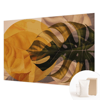 Fotobehang op maat Abstracte bladeren