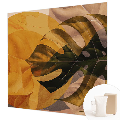 Fotobehang op maat Abstracte bladeren