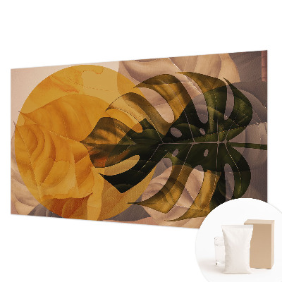 Fotobehang op maat Abstracte bladeren