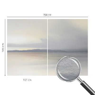 Fotobehang met een harmonieus landschap