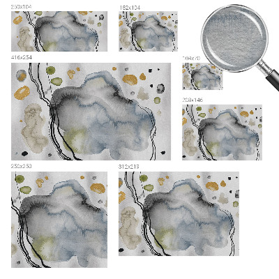 Foto behang op maat Abstracte aquarel