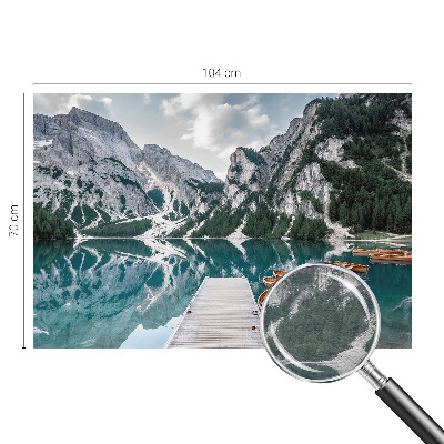 Modern fotobehang Bergpanorama