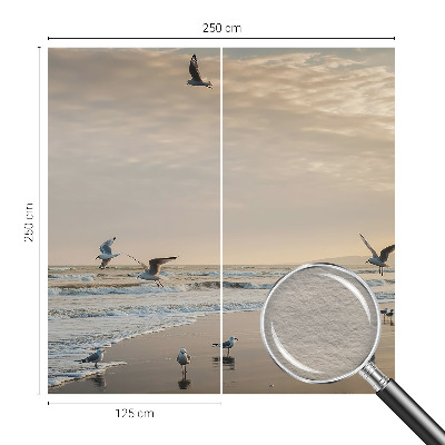 Fotobehang voor de woonkamer Rust aan zee