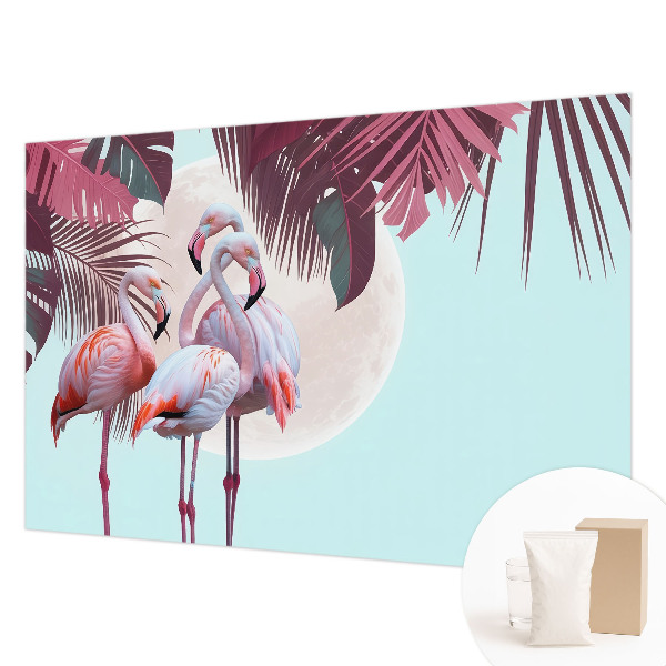 Kwalitatief fotobehang met een motief van exotische vogels