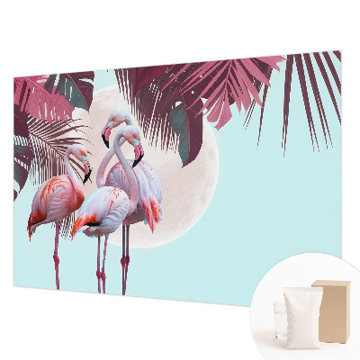 Kwalitatief fotobehang met een motief van exotische vogels