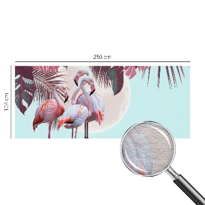 Kwalitatief fotobehang met een motief van exotische vogels