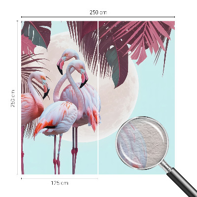 Kwalitatief fotobehang met een motief van exotische vogels