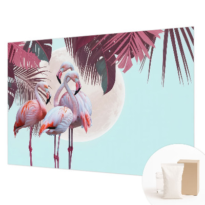 Kwalitatief fotobehang met een motief van exotische vogels