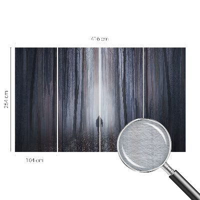 Hoogwaardig fotobehang Bosstilte