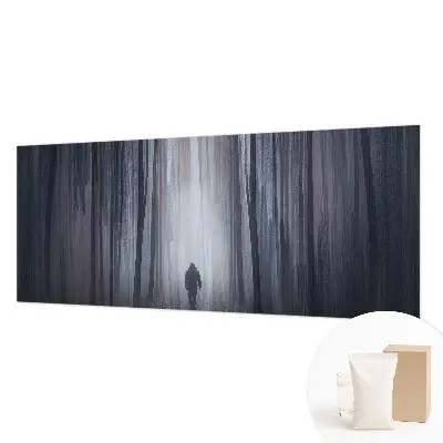 Hoogwaardig fotobehang met het motief 'Bosstilte'