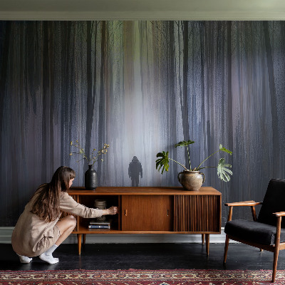 Hoogwaardig fotobehang Bosstilte