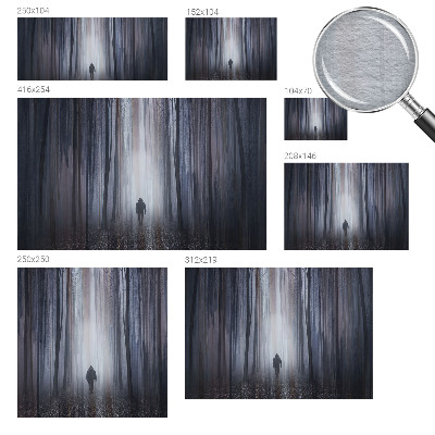 Hoogwaardig fotobehang Bosstilte