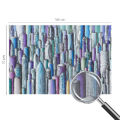 Vlies fotobehang Stadswolkenkrabbers