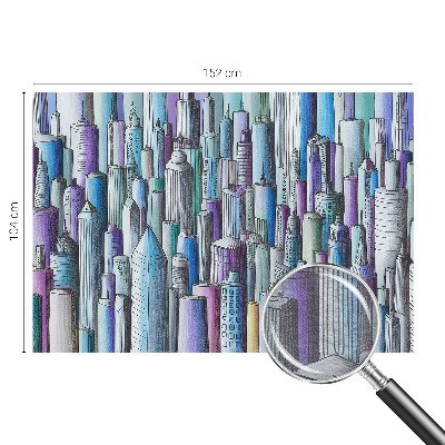 Vlies fotobehang Stadswolkenkrabbers