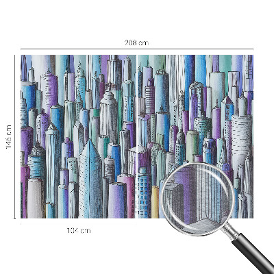 Vlies fotobehang Stadswolkenkrabbers