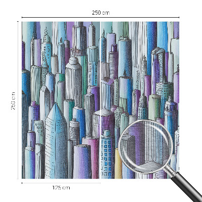 Vlies fotobehang Stadswolkenkrabbers