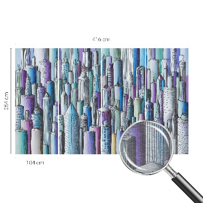 Vlies fotobehang Stadswolkenkrabbers