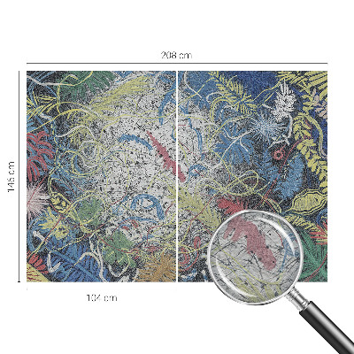 Fotobehang vlies Plantenwervels