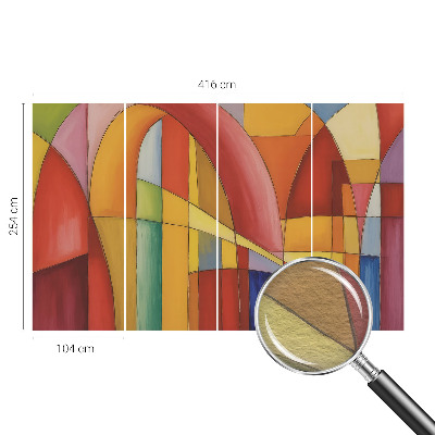 Vliesbehang fotobehang Energievormen