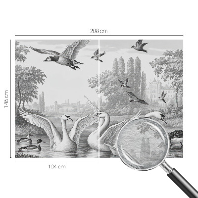 Fotobehang vliesbehang Klassiek landschap