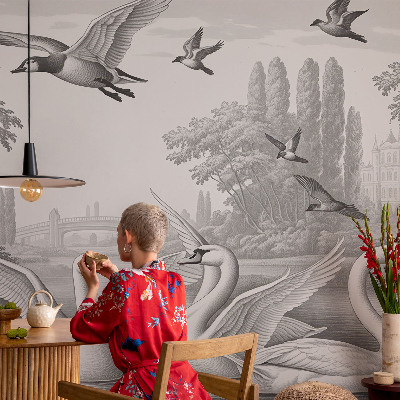 Fotobehang vliesbehang Klassiek landschap