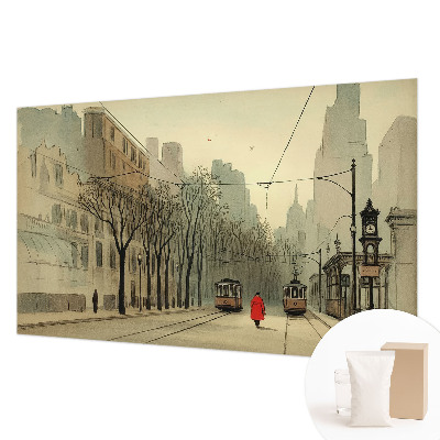 Muur behang Stedelijke symmetrie