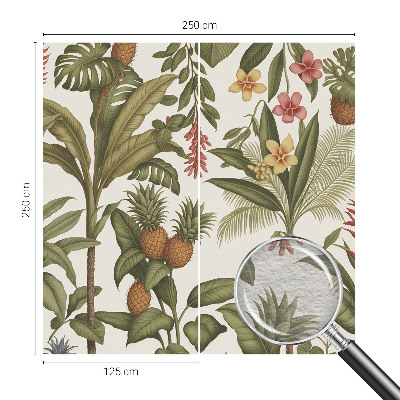 Behang met print Exotische natuur