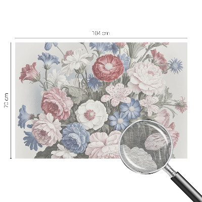 Fotobehang naadloos Kleurrijk boeket