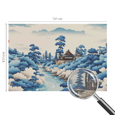 Fotobehang slaapkamer Vredige natuur