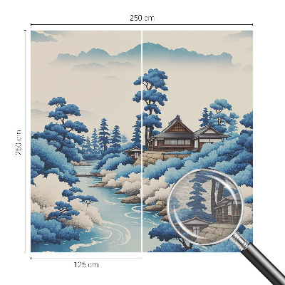 Fotobehang slaapkamer Vredige natuur