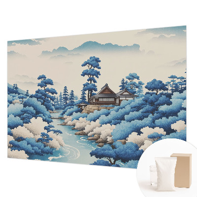 Fotobehang slaapkamer Vredige natuur