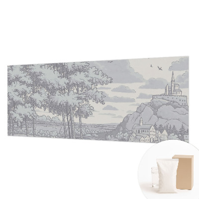 Fotobehang voor de woonkamer Sprookjesachtig landschap