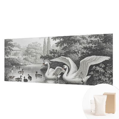 Modern fotobehang voor de woonkamer De elegantie van de natuur