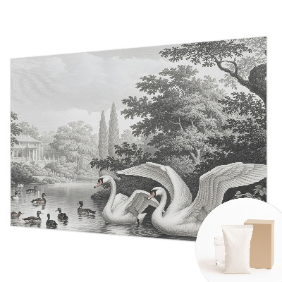 Modern fotobehang voor de woonkamer De elegantie van de natuur