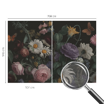 Hoogwaardig fotobehang Bloemige elegantie