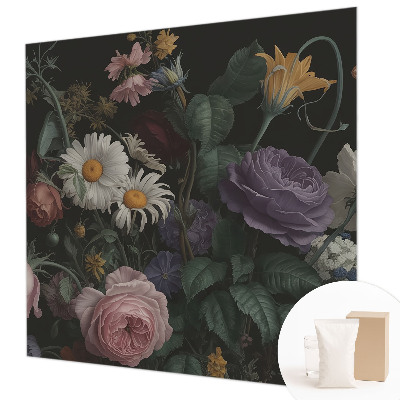 Hoogwaardig fotobehang met een bloemig elegant motief