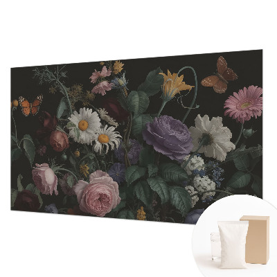 Hoogwaardig fotobehang met een bloemig elegant motief