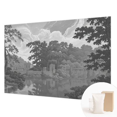 Kwalitatief fotobehang met een natuurlijk landschap
