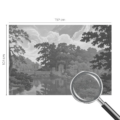 Kwalitatief fotobehang met een natuurlijk landschap