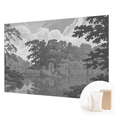 Kwalitatief fotobehang met een natuurlijk landschap