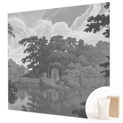 Kwalitatief fotobehang met een natuurlijk landschap