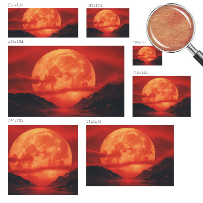 Groot fotobehang Nachtelijk fenomeen