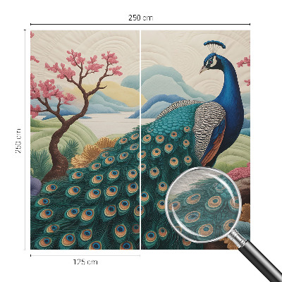 Vliesbehang fotobehang Exotische schoonheid