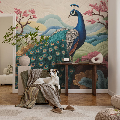 Vliesbehang fotobehang Exotische schoonheid