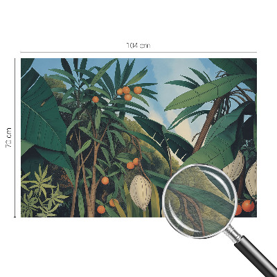 Vliesbehang fotobehang woonkamer Tropische jungle