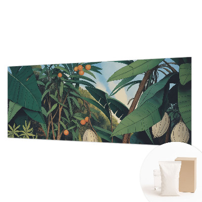 Vliesbehang fotobehang woonkamer Tropische jungle