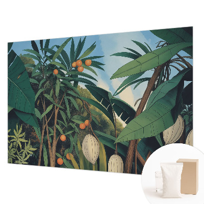 Vliesbehang fotobehang woonkamer Tropische jungle