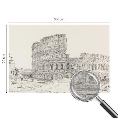 Foto behang op maat Oude ruïnes