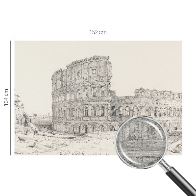 Foto behang op maat Oude ruïnes