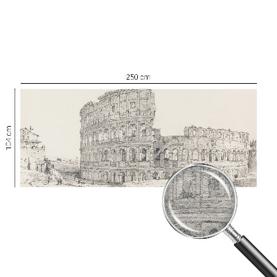 Foto behang op maat Oude ruïnes